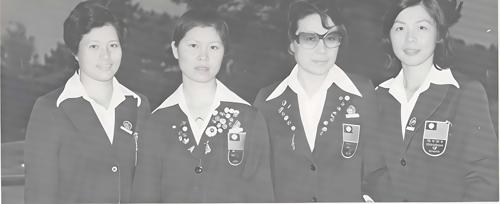 Mei-Chin Chen, Yu-Hsia Tai, Mrs. Pearl Niu, Ming-Ching Huang
